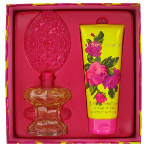 Betsey Johnson By Betsey Johnson Gift Set 3.4 oz Eau De Parfum Spray + 6.7 Oz Shower Gel For Women