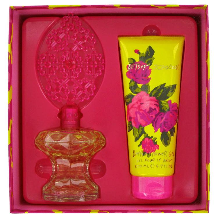 Betsey Johnson By Betsey Johnson Gift Set 3.4 oz Eau De Parfum Spray + 6.7 Oz Shower Gel For Women
