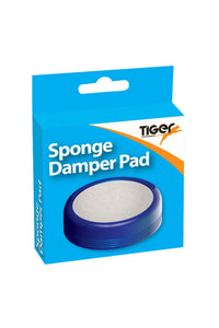 Tiger Stationery Sponge Damper Pad (Blue) (One Size)