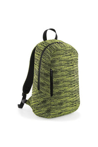 Duo Knit Backpack - Electric Yellow/Black