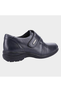 Womens/Ladies Cranham 2 Leather Shoes - Navy