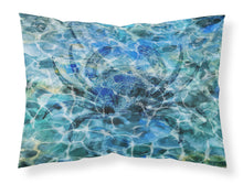 Load image into Gallery viewer, Crab Under water Fabric Standard Pillowcase