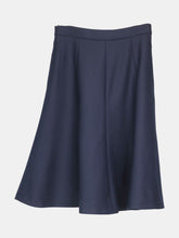 Load image into Gallery viewer, Michael Kors Women&#39;s Midnight Wool Flare Midi Skirt - 6