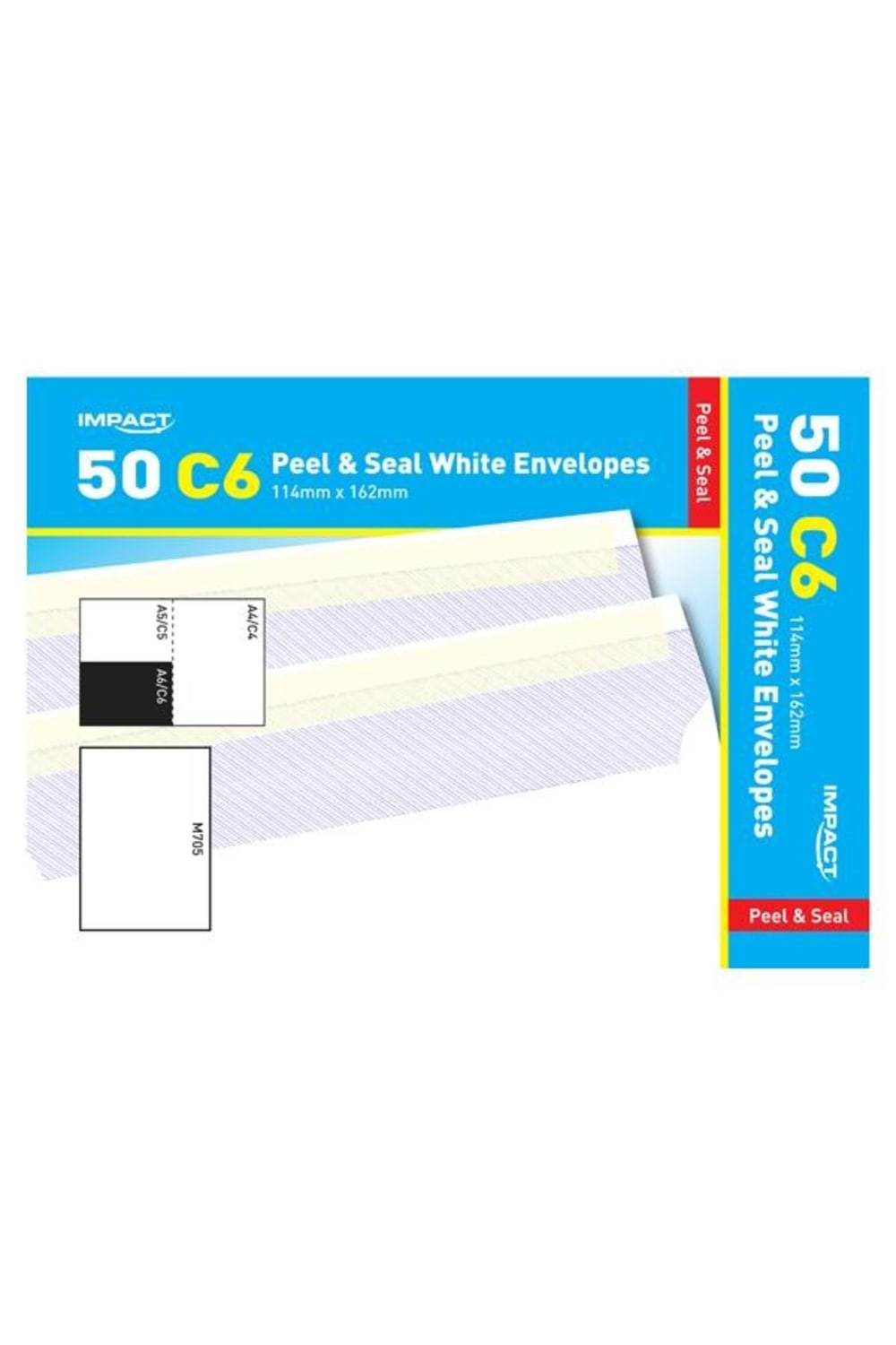 C6 Self Seal Envelope - White