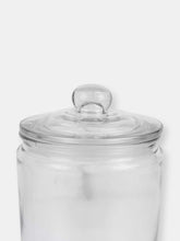 Load image into Gallery viewer, Renaissance Collection Medium Glass Jar with Easy Grab Knob Handles, Clear