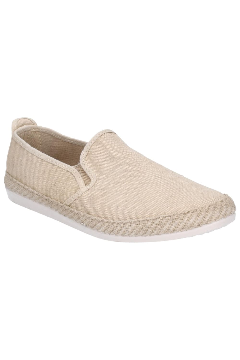 Mens Manso Slip On Shoe (Taupe)