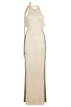 Load image into Gallery viewer, Aurelio Knit Evening Dress with Bow-Tie Detail