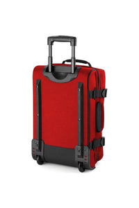 Bagbase Escape Dual-Layer Cabin Wheelie Travel Bag/Suitcase (10 Gallons) (Classic Red) (One Size)