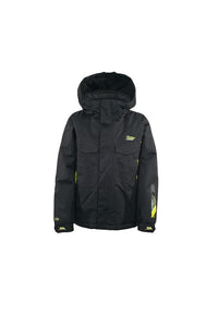 Trespass Childrens Boys Negasi Zip Up Waterproof Ski Jacket (Black)