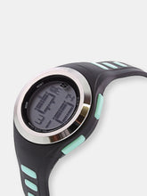 Load image into Gallery viewer, Skechers Watch SR2020 Tennyson Digital Display, Chronograph, Water Resistant, Backlight, Alarm, Black/Mint Green