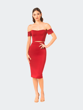 Load image into Gallery viewer, Sloane Skirt - Garnet