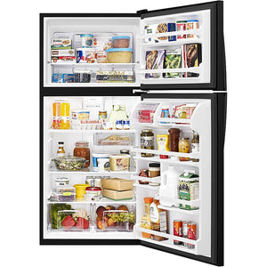 18 Cu. Ft. Black Top Freezer Refrigerator