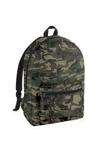 Bagbase Packaway Backpack (Jungle Camo/Black) (One Size)