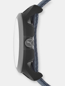 Puma Men's Reset V1 P5022 Black Nylon Quartz Fashion Watch