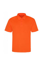 Load image into Gallery viewer, Just Cool Mens Plain Sports Polo Shirt (Electric Orange)