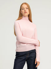 Load image into Gallery viewer, Simple High Neck Sweater - Pink Blush