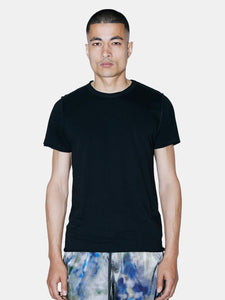 Black Raw Edges T-Shirt