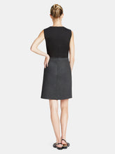 Load image into Gallery viewer, West End Dress - Black Houndstooth