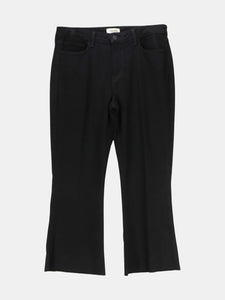 L'agence Women's Noir Sophia High Rise Cropped Flare Pants & Capri - 10