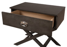 Load image into Gallery viewer, Xavier 1-Drawer Gray Nightstand