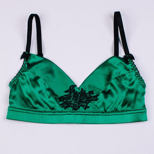 Leo Band Emerald Bra