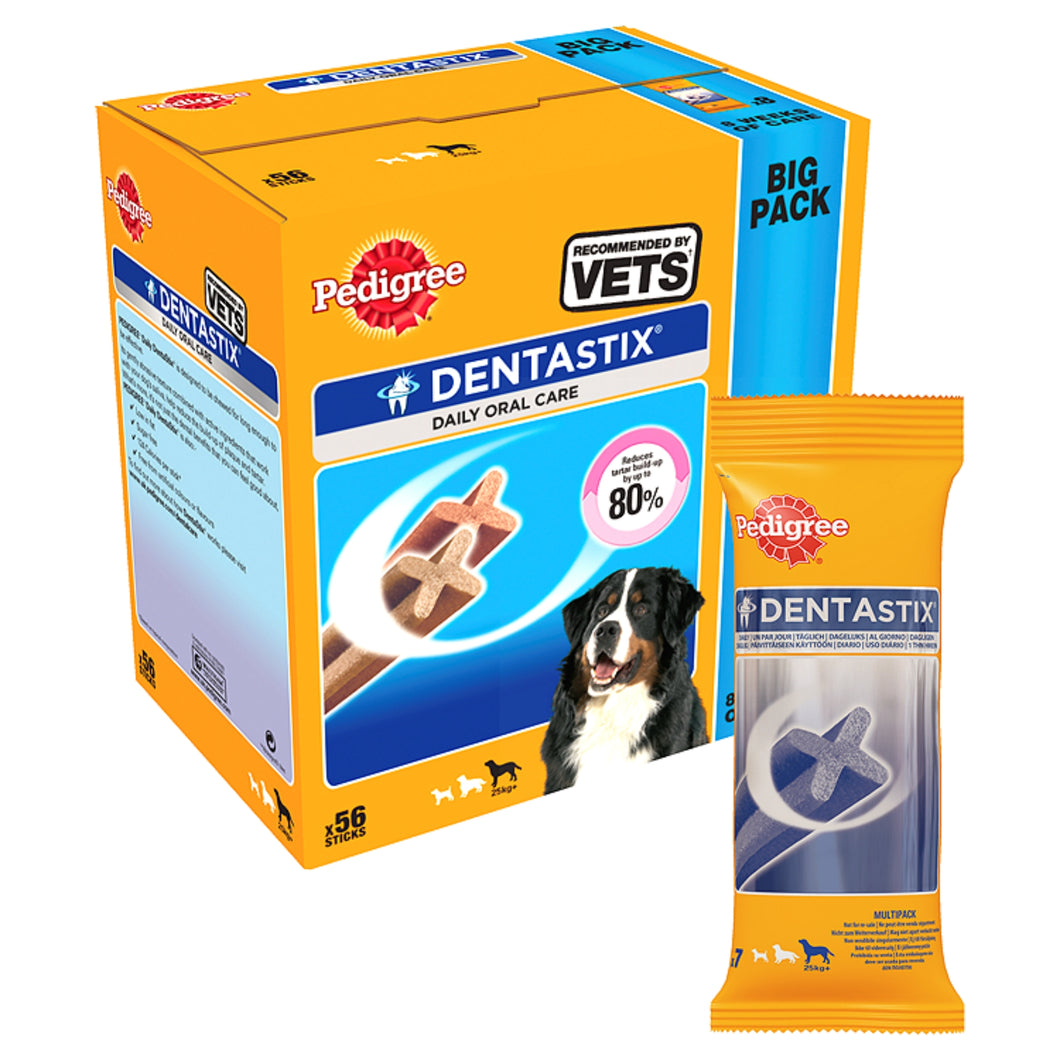 Pedigree Dentastix Dog Chews (Pack Of 56) (Brown) (Medium)