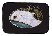 Load image into Gallery viewer, 14 in x 21 in Westie Dish Drying Mat