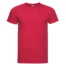 Load image into Gallery viewer, Russell Mens Slim Short Sleeve T-Shirt (Classic Red)