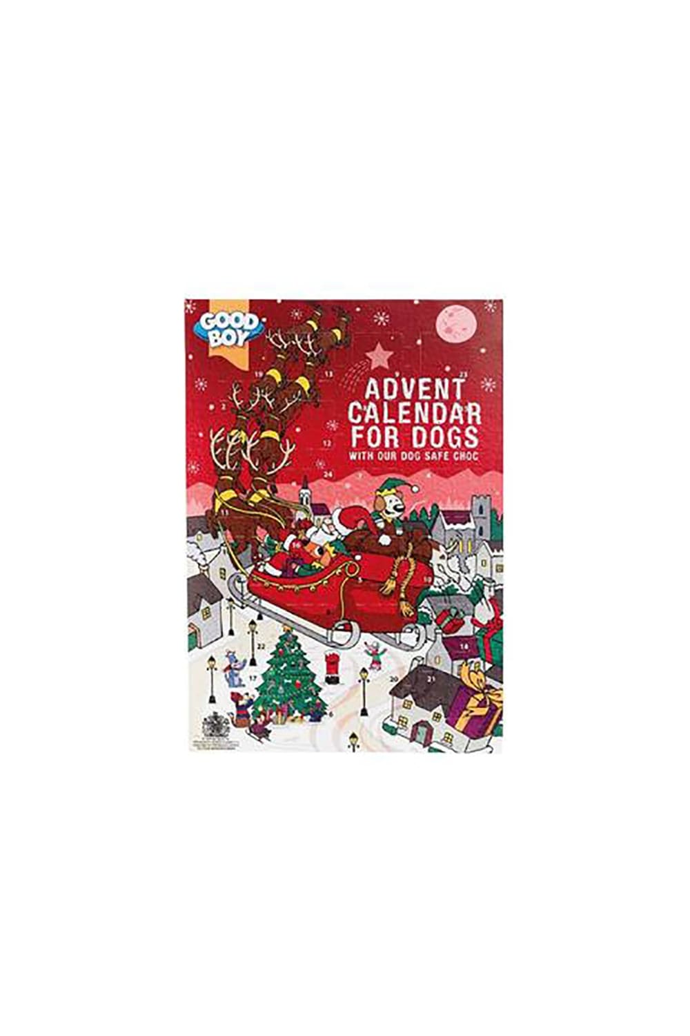 Good Boy Dog Safe Choc Advent Calendar (Multicolored) (One Size)