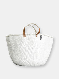 Mifuko - Extra Extra Large White Basket with Handles