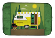 Load image into Gallery viewer, 14 in x 21 in Greatest Adventure Retro Camper Dish Drying Mat