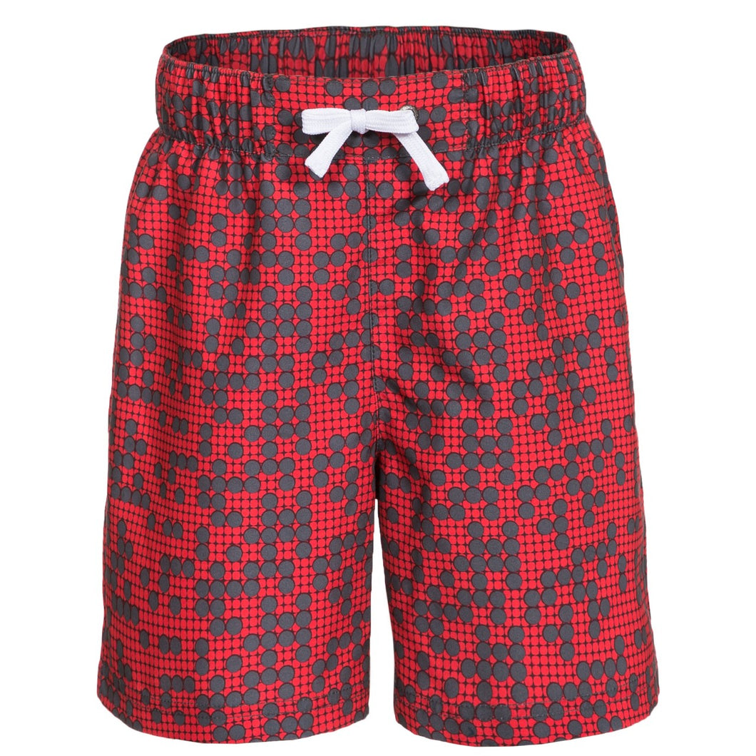 Trespass Childrens Boys Hitter Swimming Shorts (Red)