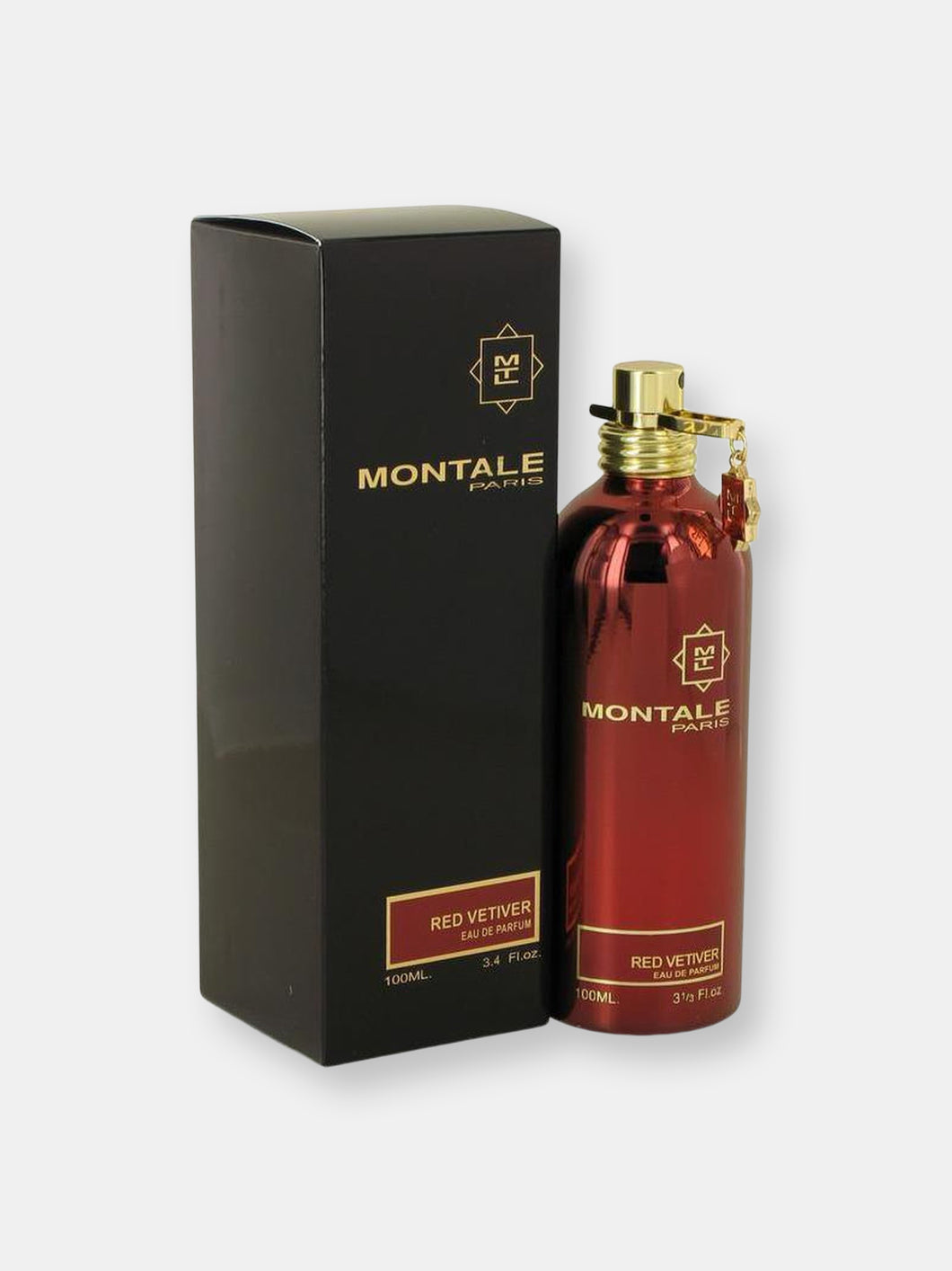 Montale Red Vetiver by Montale Eau De Parfum Spray 3.4 oz