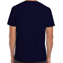 Load image into Gallery viewer, Gildan Adults Unisex Short Sleeve Premium Cotton V-Neck T-Shirt (Navy)