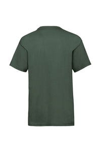 Fruit Of The Loom Childrens/Kids Little Boys Valueweight Short Sleeve T-Shirt (Bottle Green)
