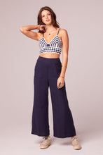 Load image into Gallery viewer, Around Joy Navy Wide Leg Pants - Navy
