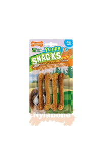 Nylabone Puppy Dog Turkey & Sweet Potato Snacks/Treats (May Vary) (Pack of 12)
