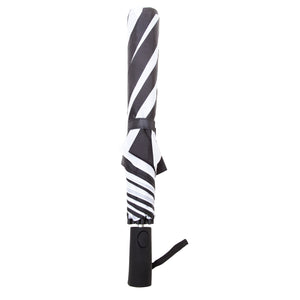 Drizzles Adults Unisex Foldaway Golf Umbrella (Black/White) (One Size)