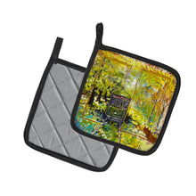 Load image into Gallery viewer, Streetcar End of the Line Pair of Pot Holders