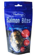 Load image into Gallery viewer, Hollings 100% Natural Salmon Bites For Dogs (May Vary) (75g)