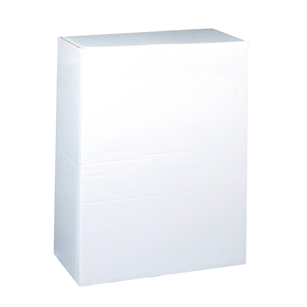 County Stationery Postage Box (Pack of 15) (White) (Large)