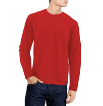 Load image into Gallery viewer, Long Sleeve Henley T-Shirt