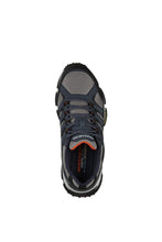 Load image into Gallery viewer, Mens Skech-Air Envoy Leather Sneakers - Navy/Gray