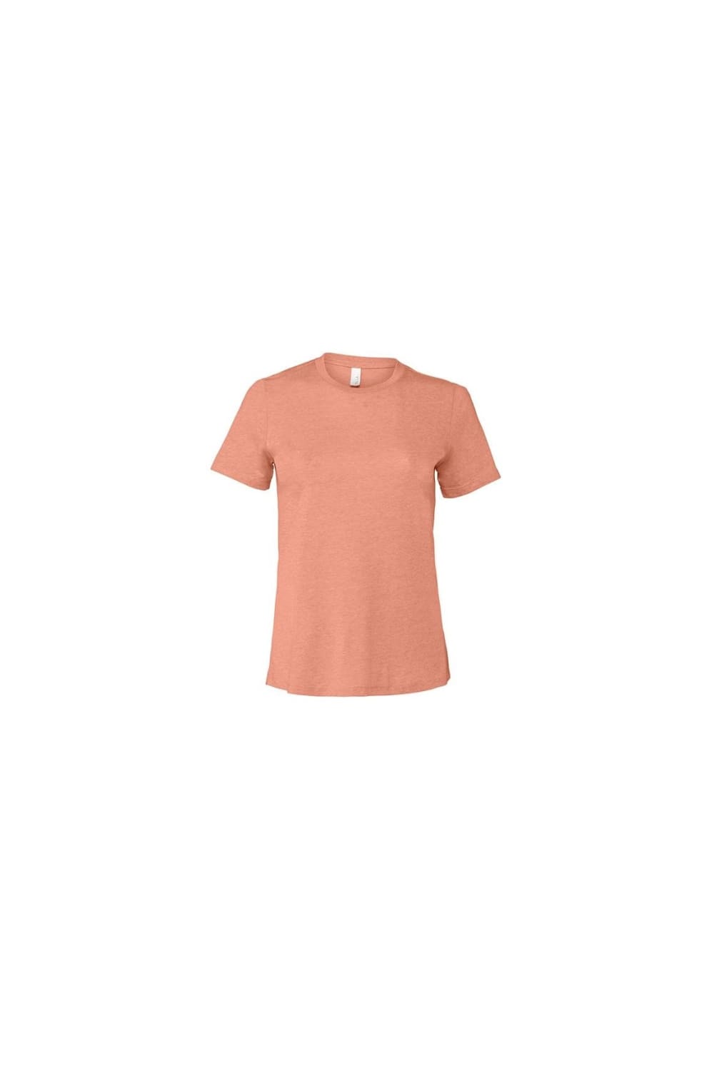 Bella + Canvas Womens/Ladies Jersey Short-Sleeved T-Shirt (Heather Sunset)