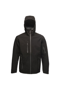 Regatta Mens Triode 3 Layer Waterproof Shell Jacket (Black)