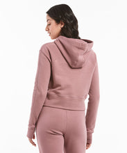 Load image into Gallery viewer, Luxe Fleece Cropped Hoodie | Women&#39;s Mauve