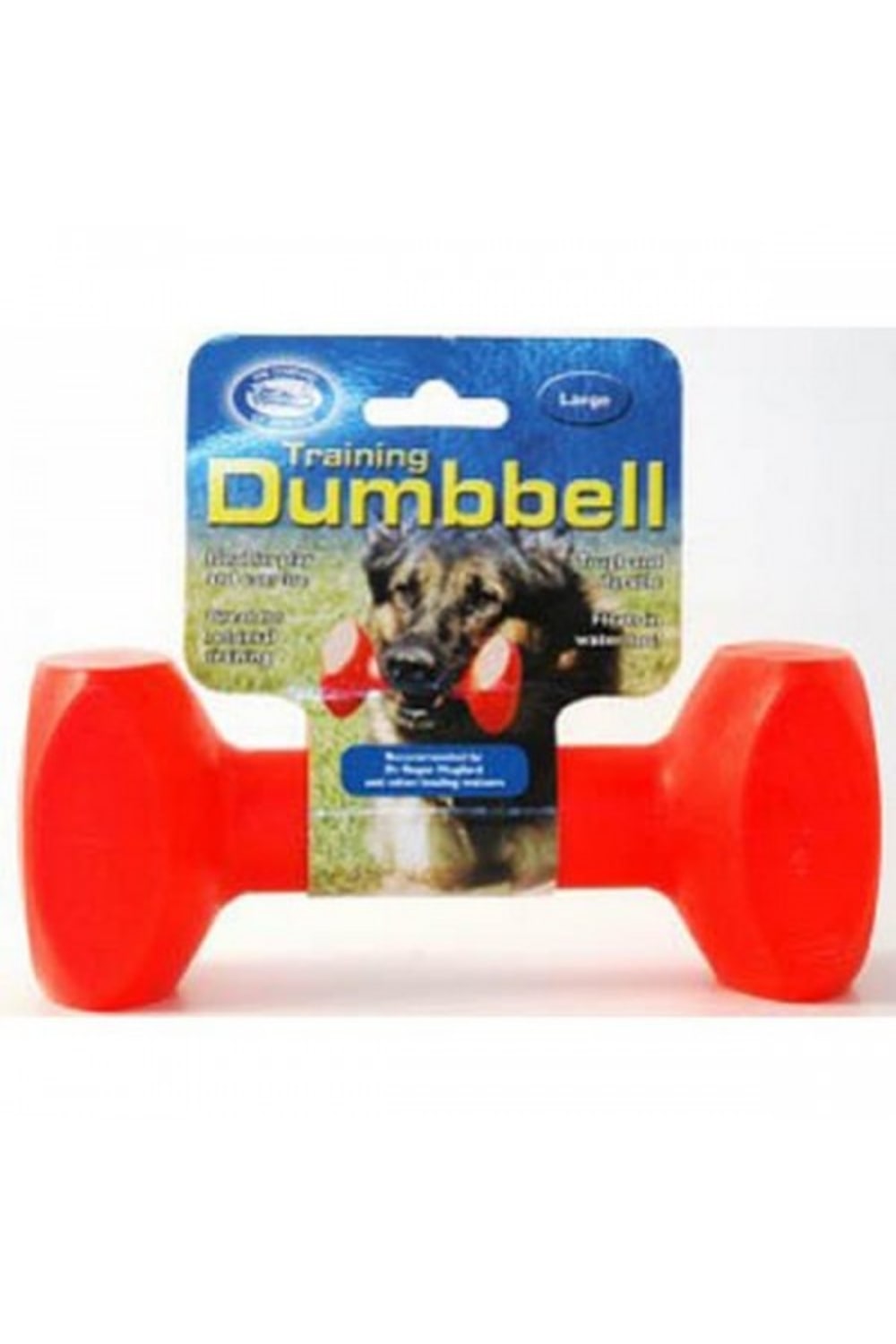 Company Of Animals Clix Dumbbell Dog Training Toy (Red) (M)