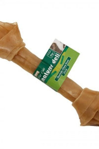 PPI Rawhide Chew Knot Dog treat (Pack Of 10) (Rawhide) (One Size)