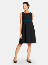 Load image into Gallery viewer, Bennett Dress - Black / Teal