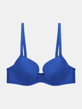 Load image into Gallery viewer, Casey Plunge Molded T-Shirt Bra - Nautical Blue